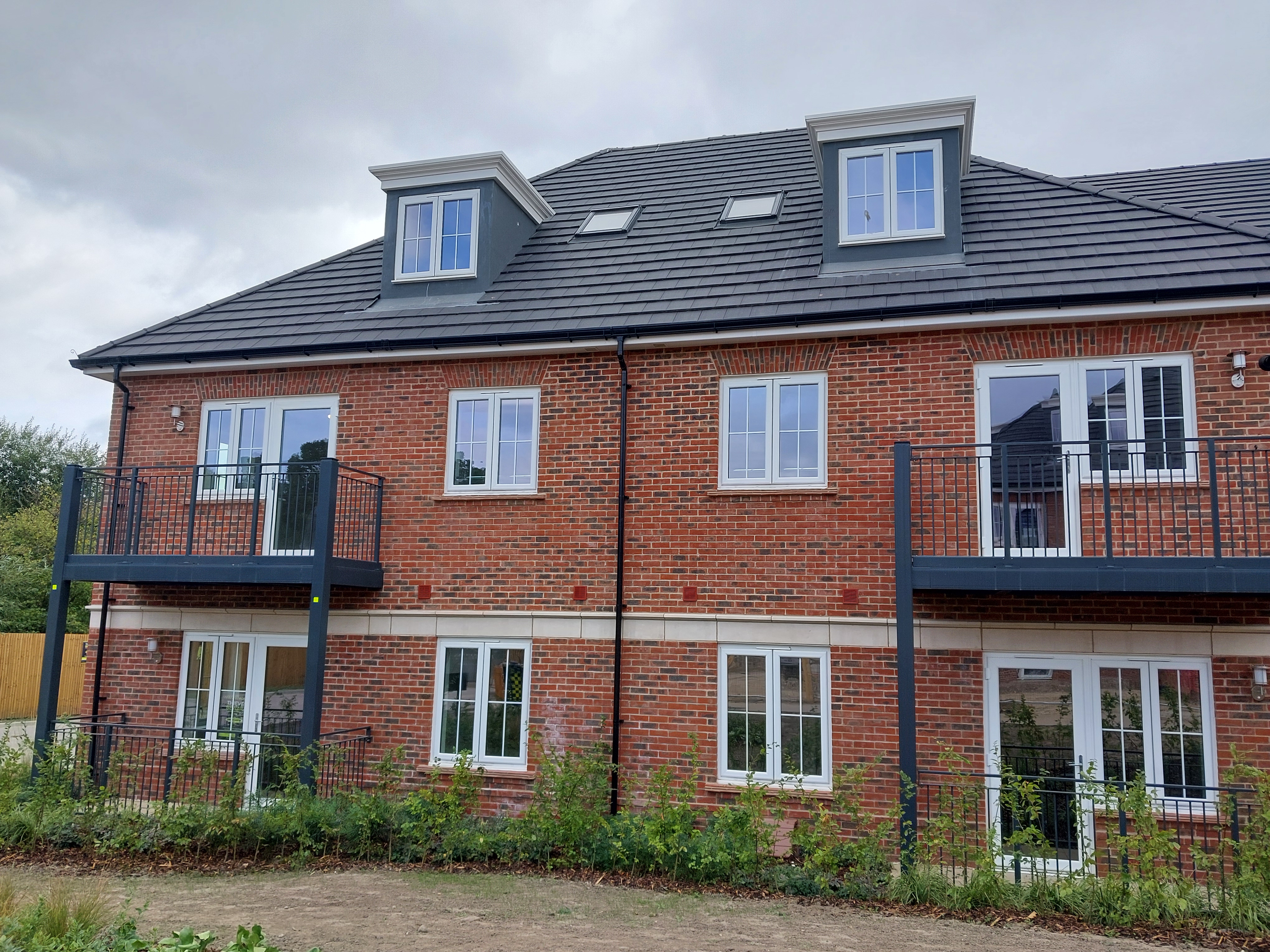External of Flats at Hareshill